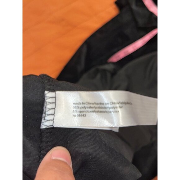 Eloquii Black Velvet Long Sleeve Deep V-Neck & Knot Detail Women's Maxi Dress Si - Picture 8 of 10